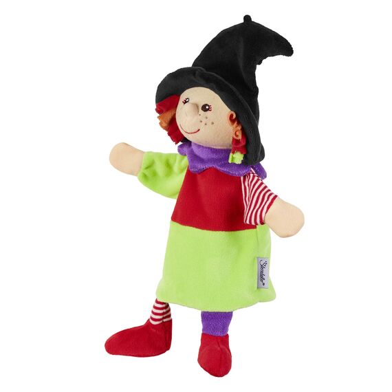 Sterntaler 3622016 Handpuppe Hexe, Ideal für Puppentheater und Rollenspiele, 29 x 21 x 7 cm, Mehrfarbig