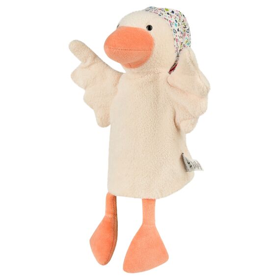 Sterntaler 36156 Handpuppe Gans, 35 x 22 x 11 cm, Weiß