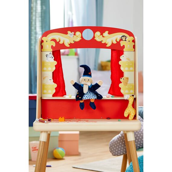 Sterntaler 3622012 Handpuppe Zauberer, Ideal für Puppentheater und Rollenspiele, 32 x 21 x 6 cm, Mehrfarbig