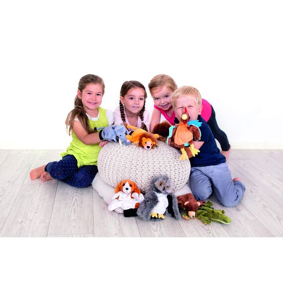 Beleduc 40123 - Handpuppe "Affe"
