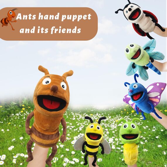 Diese Puppe ist eine Puppe mit richtigen Flauschigen händen und einem beweglichen Mund, die mit bikintpuppen, puppenpuppen und puppenspielen gefüllt ist