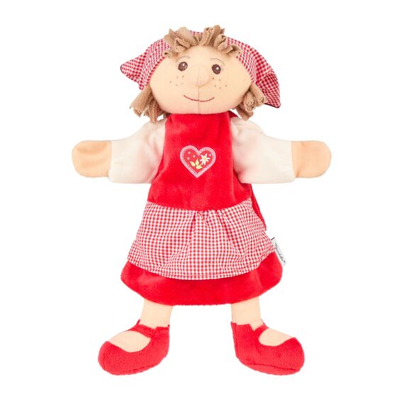 Sterntaler 3601817 Handpuppe Gretel, 28 x 27 x 9 cm, Rot