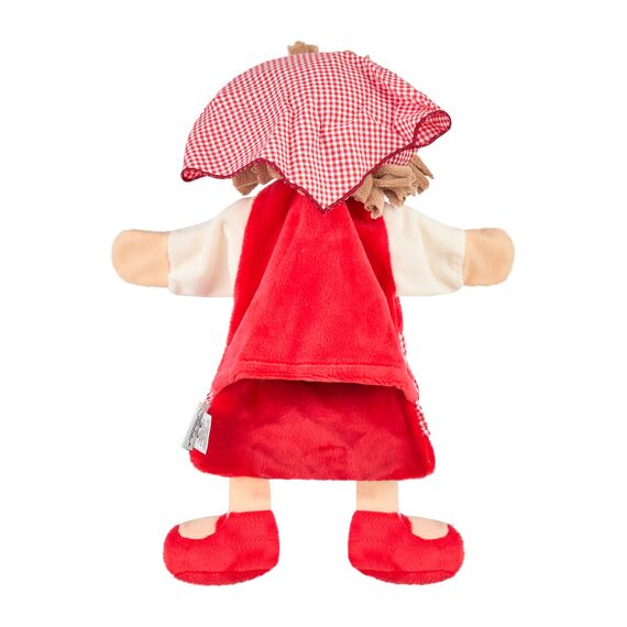 Sterntaler 3601817 Handpuppe Gretel, 28 x 27 x 9 cm, Rot