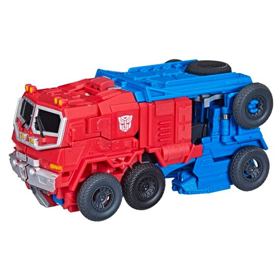 Transformers Spielzeug zum Film Aufstieg der Bestien, Smash Changer Optimus Prime Figur ab 6, 22,5 cm