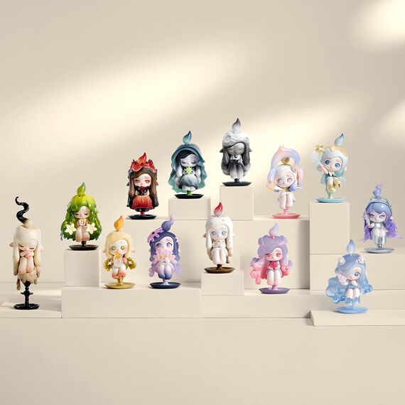 POP MART Chaka Light Sprite Series Figuren - Zufällige Actionfiguren, Sammelfiguren und Sammler Kunstspielzeug - Geschenk