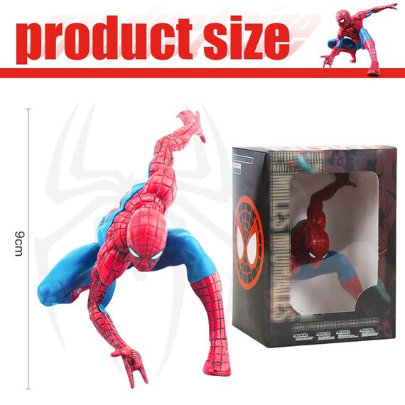 Hero Figuren für Kinder 14 * 8 * 9CM，Actionfiguren Spielzeug für Kinder，Action Figure Tischdekoration Geschenk, Figuren Tortendekoration, Regalos para Jungen