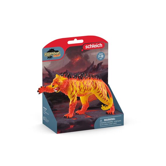 SCHLEICH 70148 Lavatiger, ab 7 Jahren, ELDRADOR Creatures - Spielfigur, 5 x 14 x 8 cm