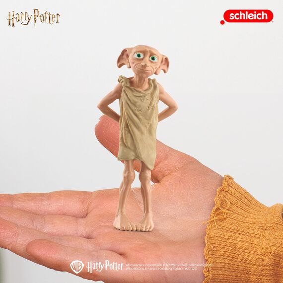 SCHLEICH 13985 Dobby, ab 6 Jahren, Harry Potter - Spielfigur, 3,5 x 3 x 8 cm