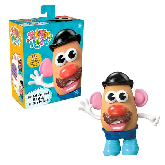 Mr. Potato Head Potato Head Spielzeug, Rot und Weiß