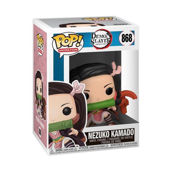 Funko Pop! Animation: Demon Slayer - Nezuko Kamado - Vinyl-Sammelfigur - Geschenkidee - Offizielle Handelswaren - Spielzeug Für Kinder und Erwachsene - Anime Fans - Modellfigur Für Sammler