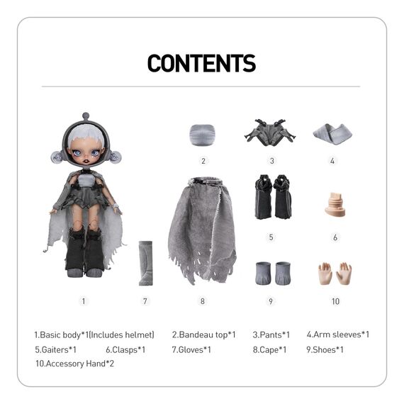 POP MART SKULLPANDA × HAMCUS 1/6 Action Figure Anime Actionfiguren Sammelfiguren Sammler Kunstspielzeug Spielzeug Figuren Geschenk 1PC