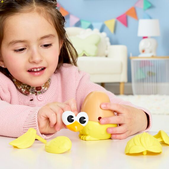 Potato Head Kaninchen- & Kükenknollen mit 12 Teilen, 2 Kartoffelkörper (7,5 cm) mit 10 Accessoires, Vorschulspielzeug für Mädchen und Jungen ab 2 Jahren