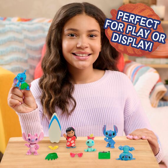 Just Play Stitch Movie Collectible 7 Figure Pack