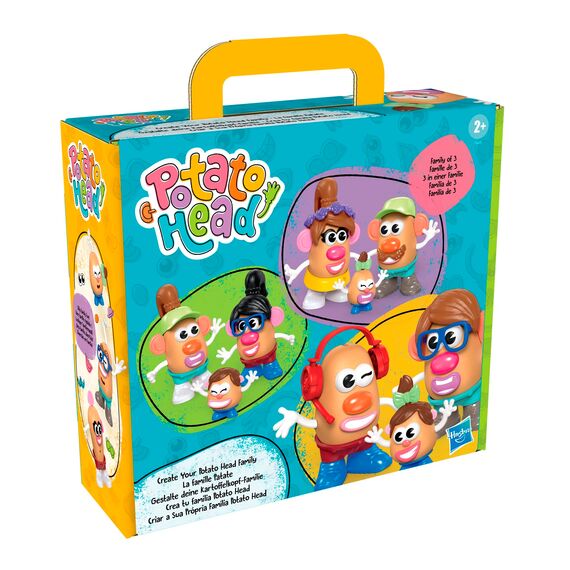 Potato Head Gestalte Deine Kartoffelkopf-Familie Spielzeugset, Kartoffelfarbe