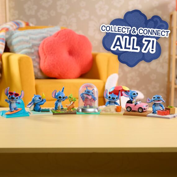 Just Play Stitch LA Movie Time Collectible Figs (Packung mit 2)