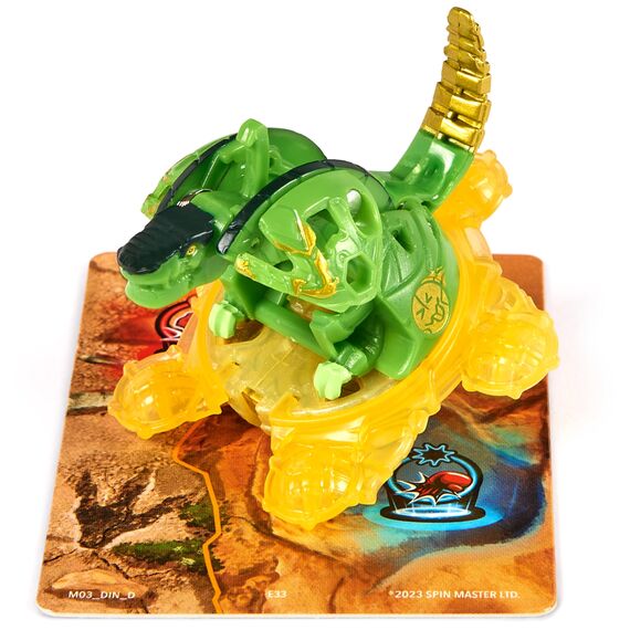 Bakugan, Special Attack Trox, spinnendes Sammlerstück, individualisierbare Actionfigur und Sammelkarten, Kinderspielzeug für Jungen und Mädchen