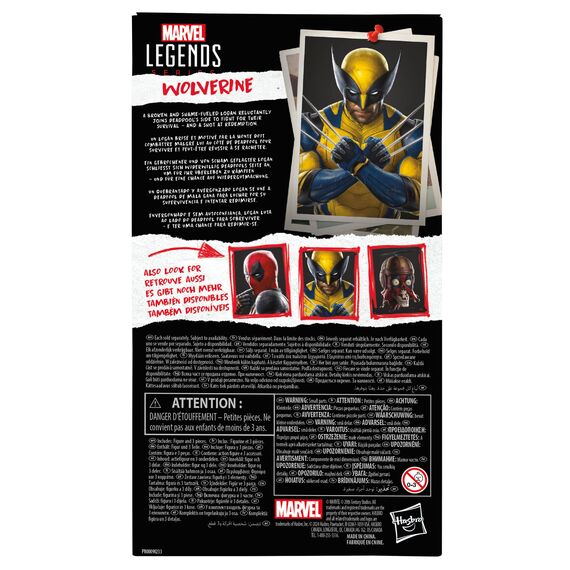 Marvel Legends Series Wolverine, Deadpool & Wolverine Action-Figur (Skala 15 cm), Sammlerobjekt für Erwachsene