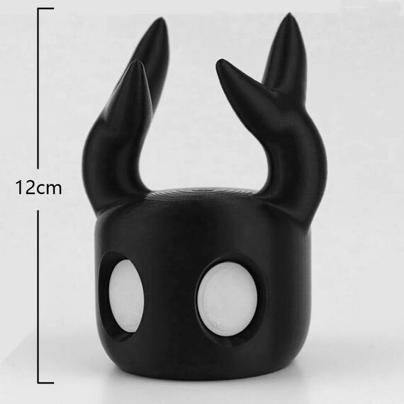 DEXSHUN Hollow Figur Anime Handgriff Ständer Modell Interessant Ornamente PVC Anime Statue Desktop Decoration Sammlerstück Geschenke 12cm (Schwarz)