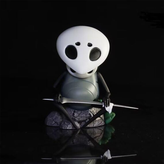 DEXSHUN Hollow Silksong Quirrel Figur Anime Hollow Figuren Gaming Serie Modell PVC Actionfigur Sammlerstück Dekoration Ornament Geschenke 18cm