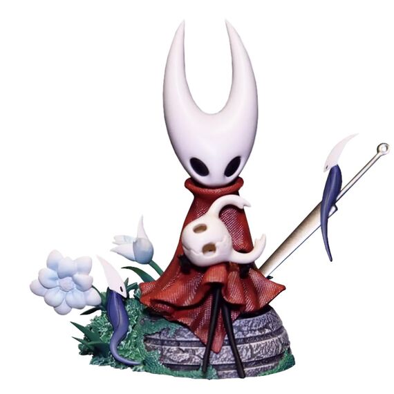 DEXSHUN Hornet-can Figur Hollow Silksong Anime Spiel Statue Zubehör mitgeliefert PVC Statue Desktop Ornamente Dekoration Sammlerstück Geburtstag Modell Geschenk 10cm