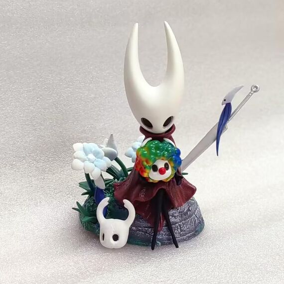 DEXSHUN Hornet-can Figur Hollow Silksong Anime Spiel Statue Zubehör mitgeliefert PVC Statue Desktop Ornamente Dekoration Sammlerstück Geburtstag Modell Geschenk 10cm