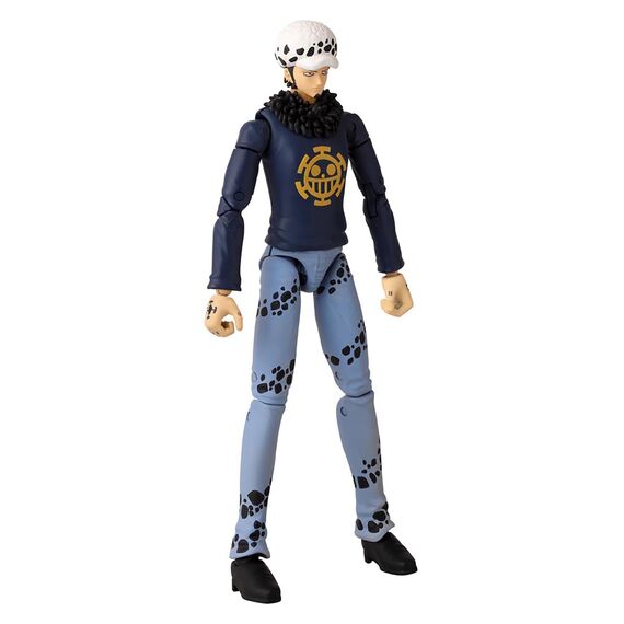 BANDAI – Anime Heroes – One Piece – Anime Heroes-Figur 17 cm – Trafalgar Law – Gelenkfigur Law One Piece – Offizielle Lizenz – Spielzeug für Kinder ab 4 Jahren – 36937