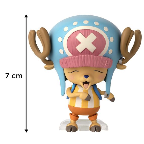 Bandai – Anime Heroes – One Piece – Anime Heroes-Figur 7 cm – Tony Tony Chopper – Gelenkfigur Chopper One Piece – Offizielle Lizenz – Spielzeug für Kinder ab 4 Jahren – 36936