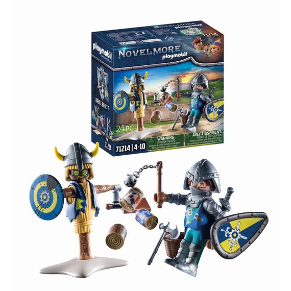 PLAYMOBIL Novelmore 71214 Novelmore - Kampftraining, Spielzeug für Kinder ab 4 Jahren