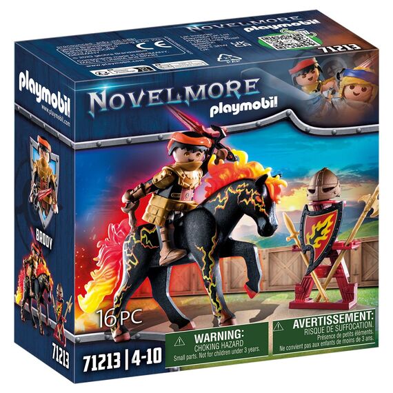 PLAYMOBIL Novelmore 71213 Burnham Raiders - Feuerritter, Spielzeug für Kinder ab 4 Jahren