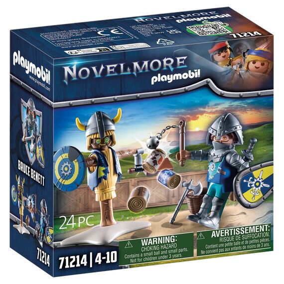 PLAYMOBIL Novelmore 71214 Novelmore - Kampftraining, Spielzeug für Kinder ab 4 Jahren