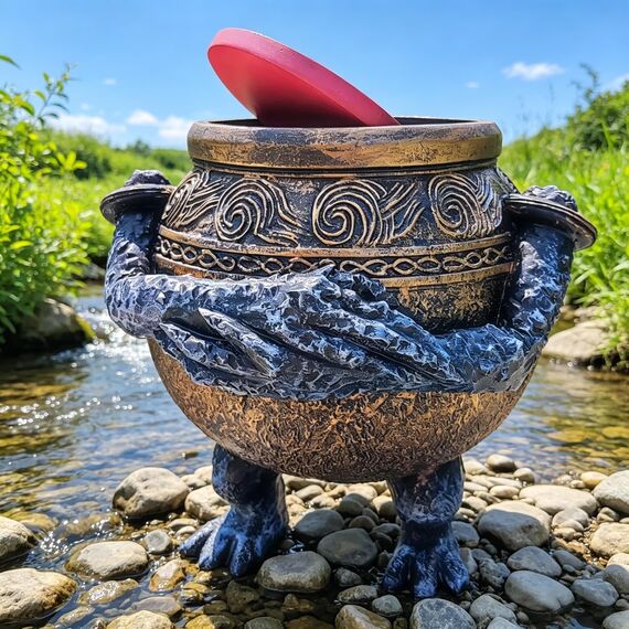 NULAOBA Pot Boy Statuen Merch Elden Figur Sammler Edition Schreibtisch Dekoration Harz Ring Geschenk für Spieleliebhaber