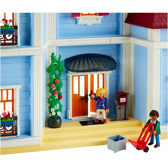 PLAYMOBIL Dollhouse 70205 Mein Großes Puppenhaus, Mit funktionsfähiger Türklingel, Ab 4 Jahren