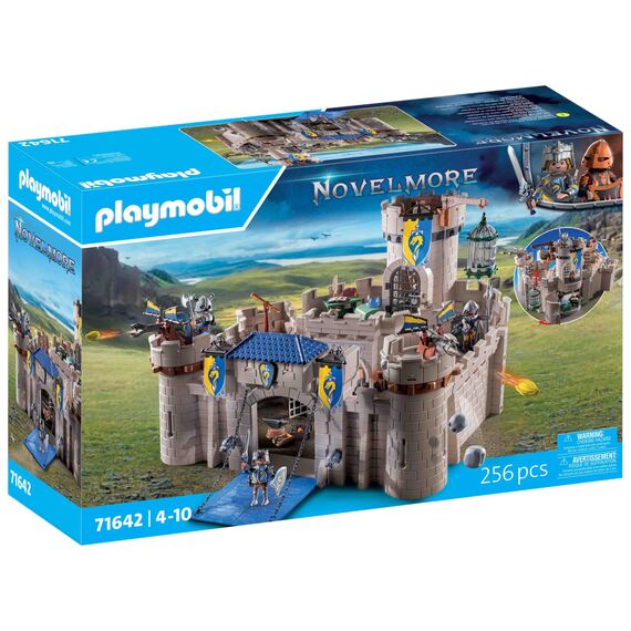 PLAYMOBIL Novelmore 71642 Arwynns Burg, Ritterburg, inklusive DREI Rittern und zahlreichen Accessoires für realistische Gefechte, actionreiches Spielzeug für Kinder ab 4 Jahren