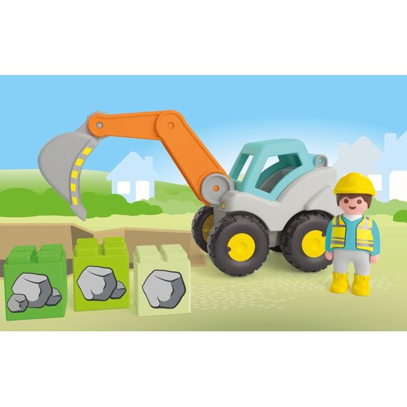 PLAYMOBIL Schaufelbagger