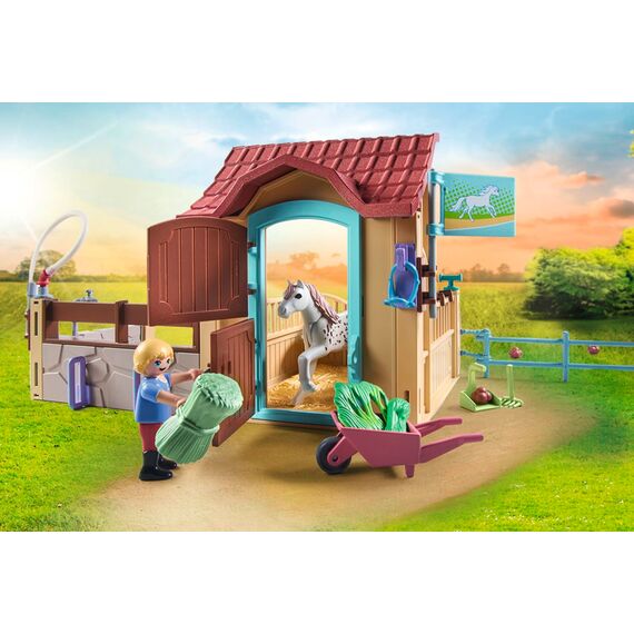 PLAYMOBIL Horses of Waterfall 71494 Reitstall, aufregende Reitabenteuer auf der Waterfall Ranch, mit vielfältigem Zubehör, detailreiches Spielzeug für Kinder ab 4 Jahren
