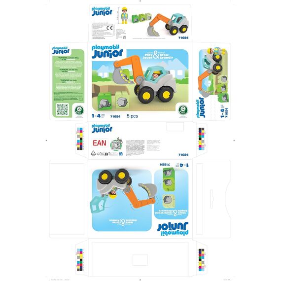 PLAYMOBIL Schaufelbagger