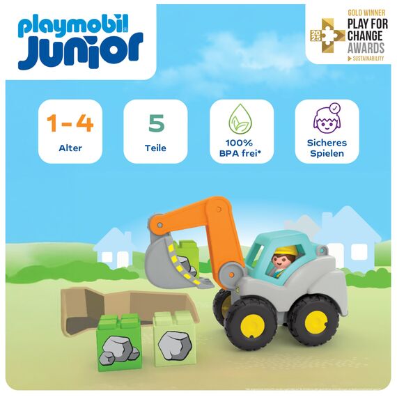 PLAYMOBIL Schaufelbagger