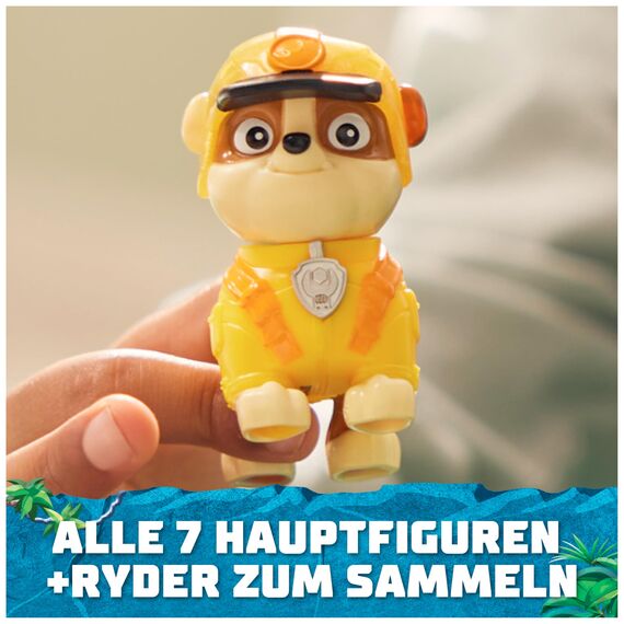 PAW Patrol Jungle Pups – Spielfiguren-Geschenkset mit 7 Hundefiguren und 1 Ryderfigur zum Sammeln, Spielzeugfiguren, Spielzeug geeignet für Kinder ab 3 Jahren