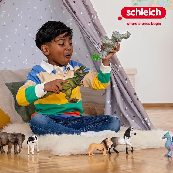 SCHLEICH Horse Club | Sofia & Blossom 42540 | bewegliche Mädchenfigur | mit Pferde Zubehör | tolles Geschenk für Mädchen und Jungen | Pferde Spielzeug ab 5 Jahren | 10 Teile | exklusiv bei Amazon