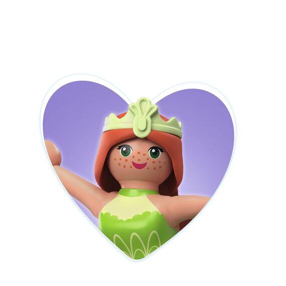 PLAYMOBIL Princess Magic 71364 Himmlischer Regenbogen-Kreisel mit Prinzessin, ab 4 Jahren