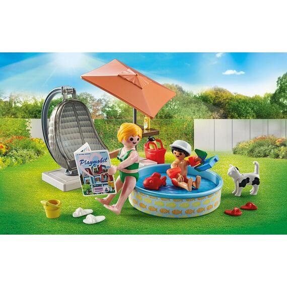 PLAYMOBIL My Life 71476 Planschspaß zu Hause ab 4 Jahren