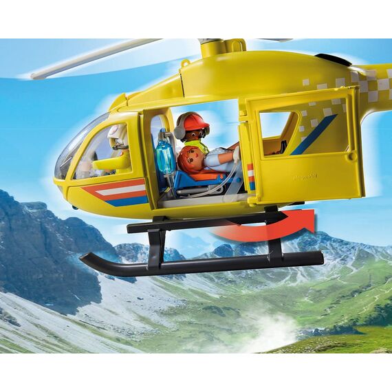 PLAYMOBIL | City Life | Rettungshelikopter | Spielzeug für Kinder ab 4 Jahren | 71203