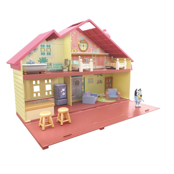 BlueY-Spielset „Blueys Familienheim“ inklusive 6 cm Figur - offizieller Sammelartikel