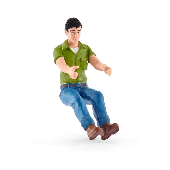 SCHLEICH 42346 Pick-up mit Pferdeanhänger, für Kinder ab 5 Jahren, Horse Club - Spielset