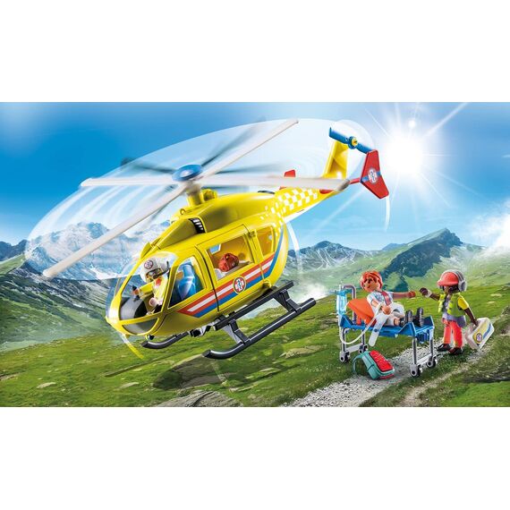 PLAYMOBIL | City Life | Rettungshelikopter | Spielzeug für Kinder ab 4 Jahren | 71203