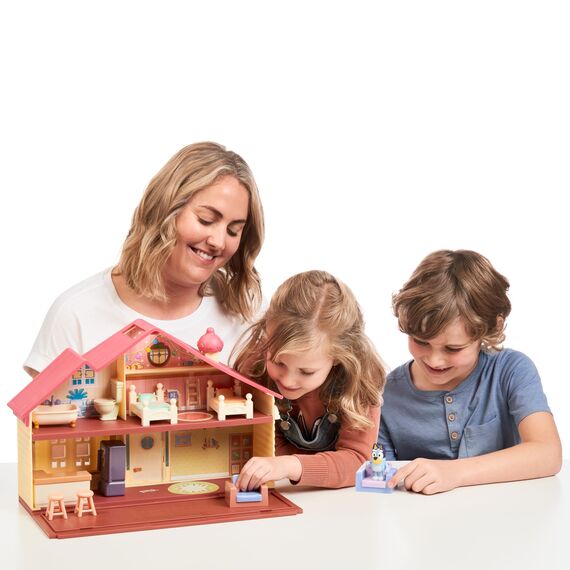 BlueY-Spielset „Blueys Familienheim“ inklusive 6 cm Figur - offizieller Sammelartikel