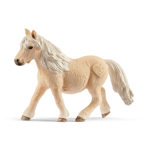SCHLEICH 42484 Pony Flattervorhang, ab 3 Jahren, Farm World - Spielset, 11 Teile