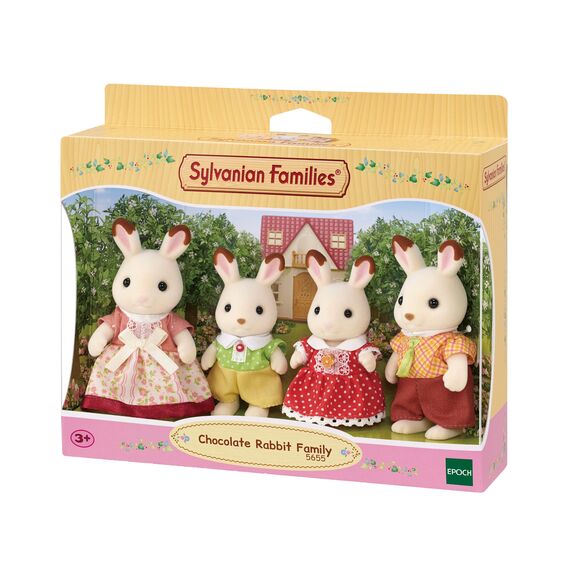 Sylvanian Families L5655 Schokoladenhasen Familie NEU
