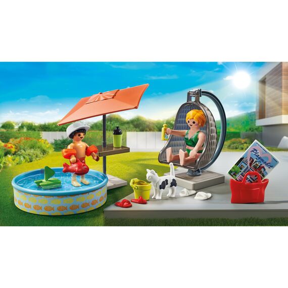 PLAYMOBIL My Life 71476 Planschspaß zu Hause ab 4 Jahren
