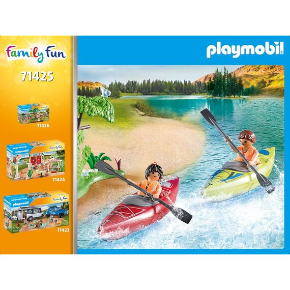 PLAYMOBIL | Family Fun | aufregendes Naturabenteuer am Zeltplatz | Spielzeug für Kinder ab 4 Jahren | 71425